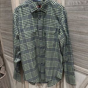 Robert Graham Men’s XXL Long Sleeve plaid button up Checkered Shirt pre owned